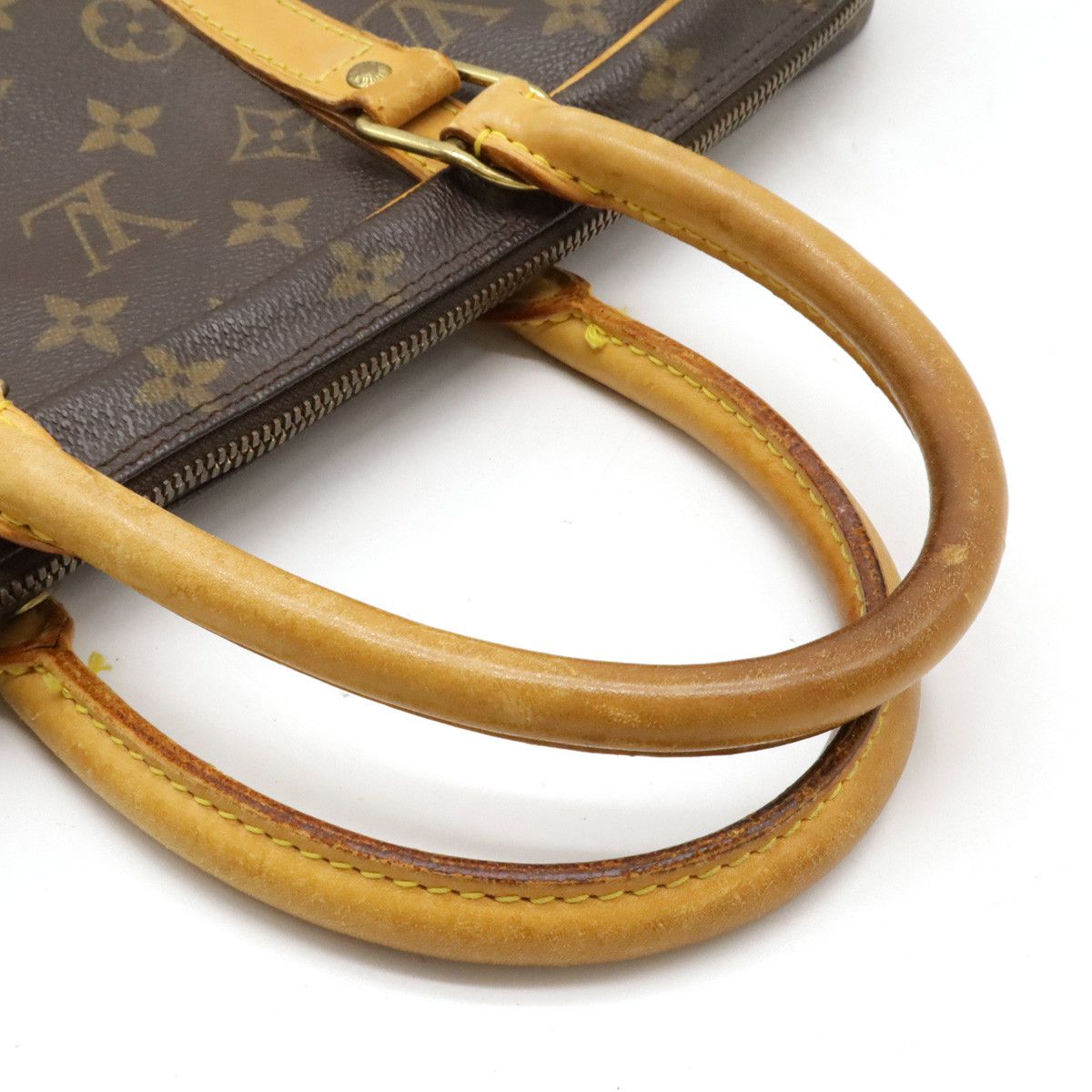 Louis Vuitton Louis Vuitton Louis Vuitton Monogram Porte-Documents Voyage Briefcase M53361 Canvas Business Bag M53361 in Very Good Condition Size ONE SIZE - 4 Thumbnail