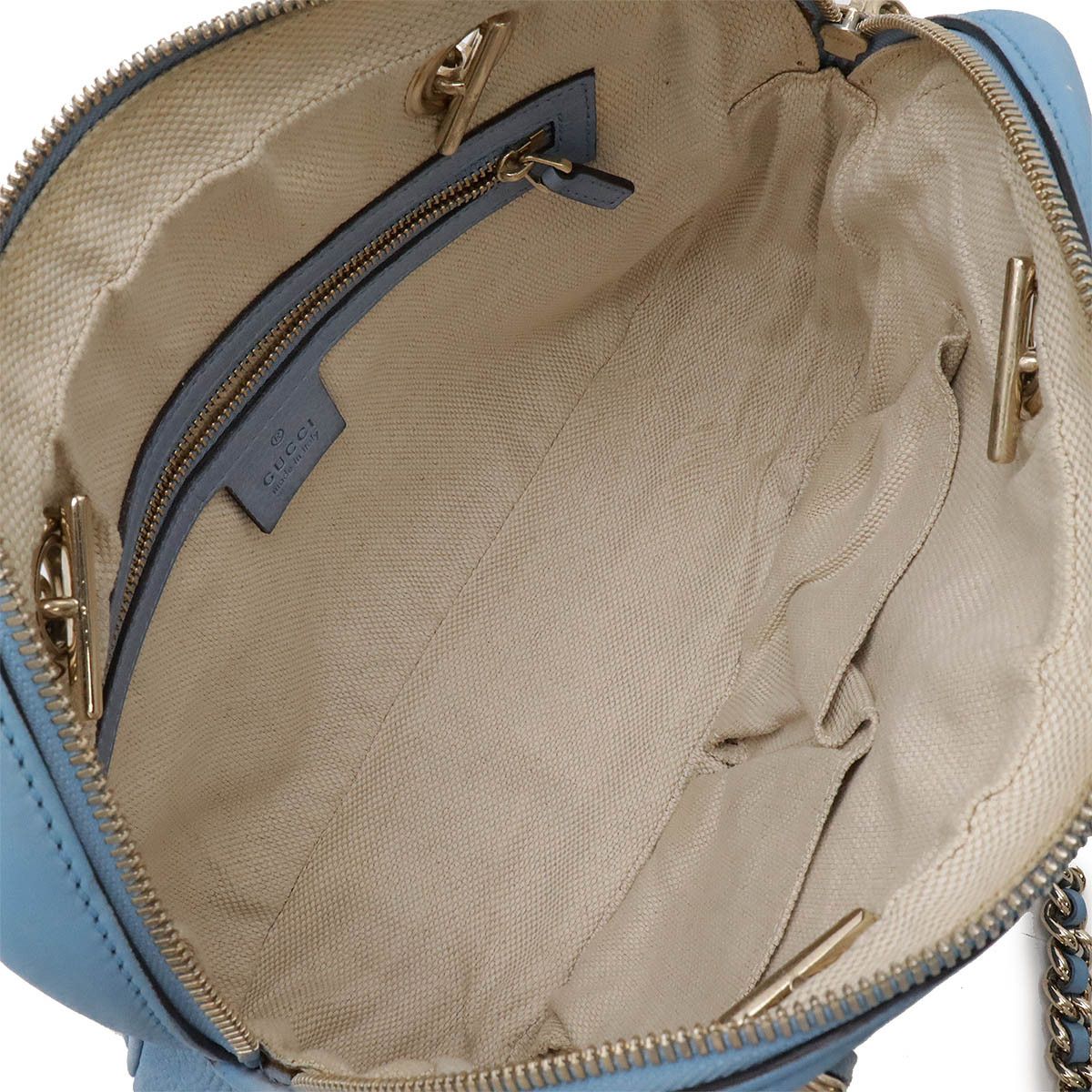 Gucci Gucci Gucci Leather Soho Interlocking G Chain Shoulder Bag 308983 Leather Shoulder Bag 308983 in Very Good Condition Size ONE SIZE - 6 Thumbnail