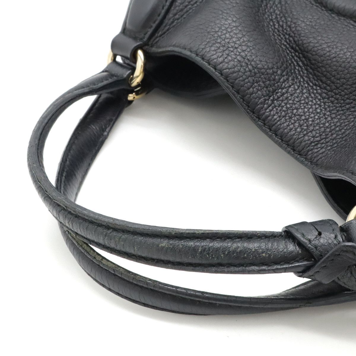Gucci Gucci Gucci Leather Soho Interlocking G Handbag 2WAY Leather Handbag 336751 in Very Good Condition Size ONE SIZE - 4 Thumbnail