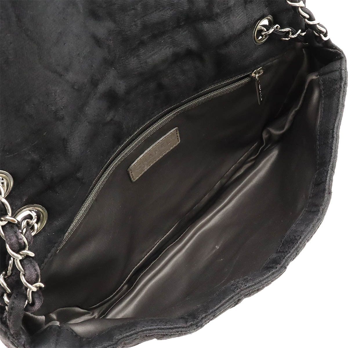 Chanel Chanel Chanel Matelasse Coco Mark Nylon Chain Shoulder Bag A39078 Canvas Crossbody Bag A39078 Size ONE SIZE - 5 Thumbnail