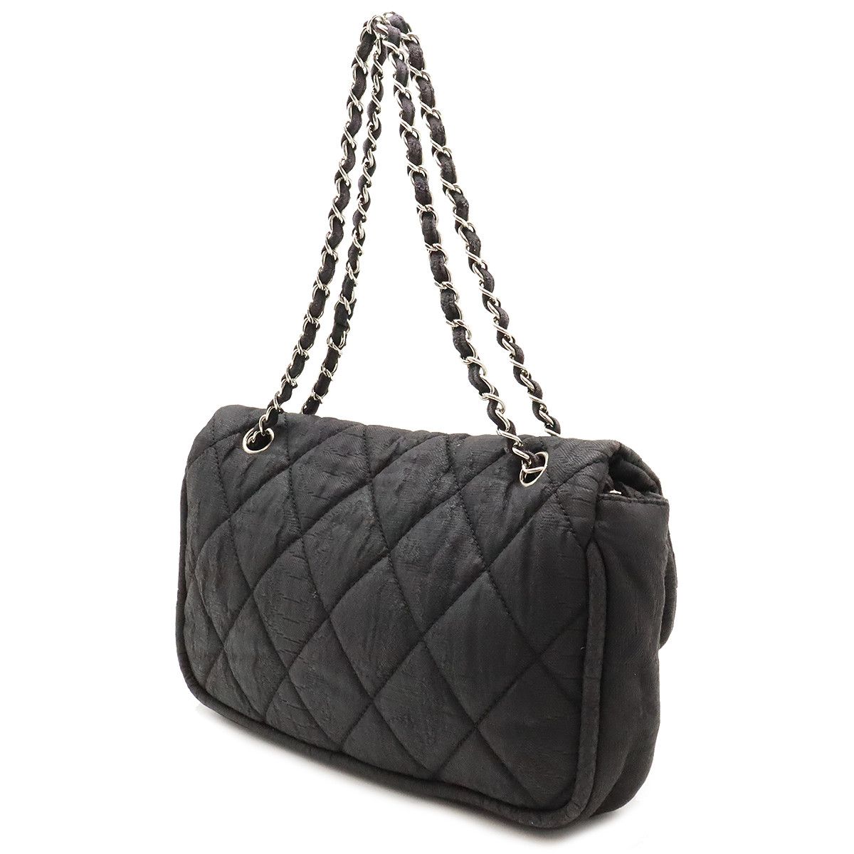 Chanel Chanel Chanel Matelasse Coco Mark Nylon Chain Shoulder Bag A39078 Canvas Crossbody Bag A39078 Size ONE SIZE - 2 Thumbnail