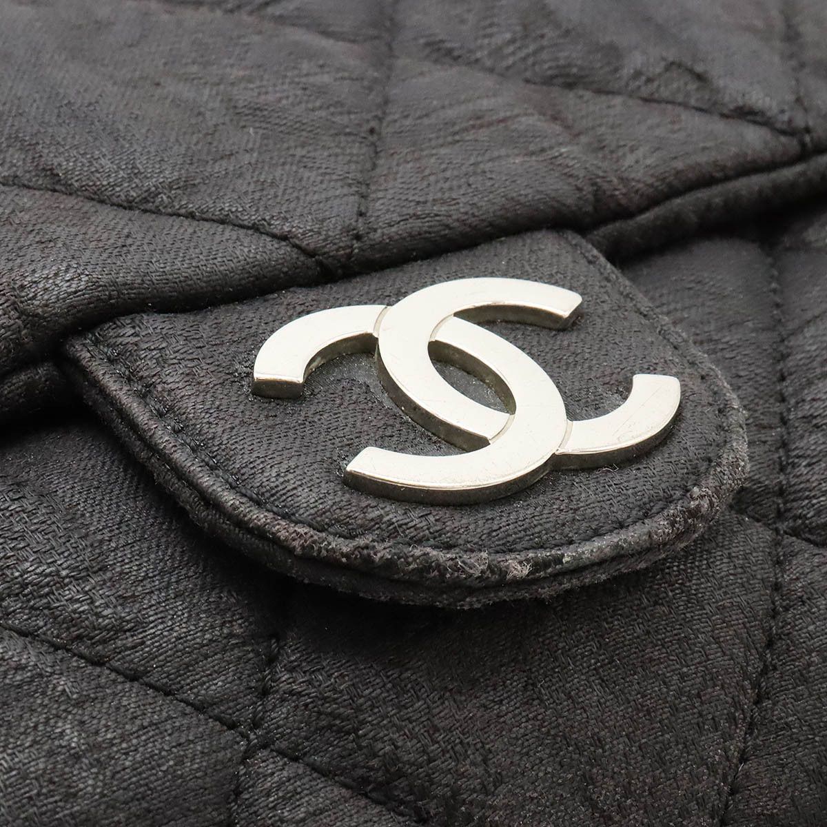 Chanel Chanel Chanel Matelasse Coco Mark Nylon Chain Shoulder Bag A39078 Canvas Crossbody Bag A39078 Size ONE SIZE - 8 Thumbnail