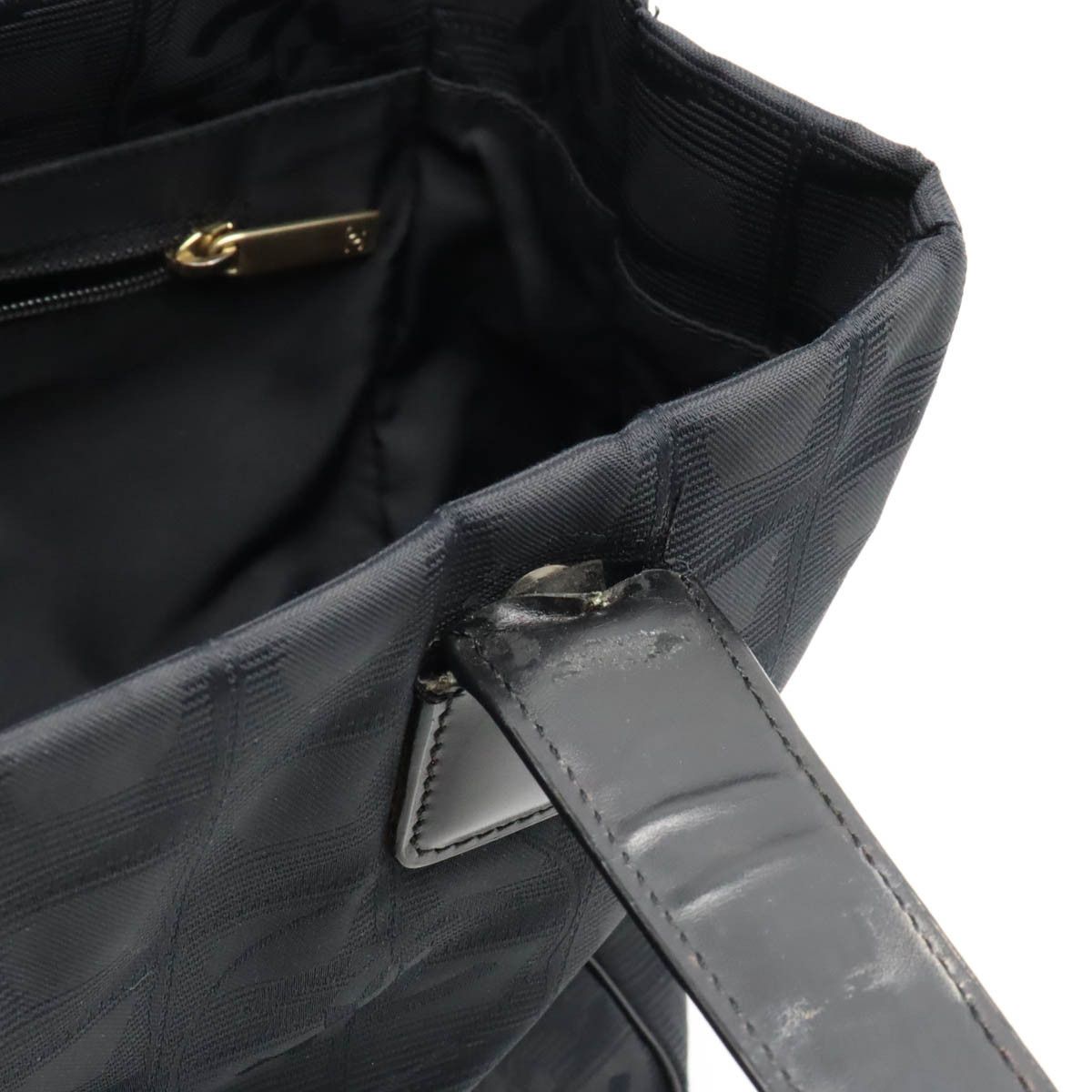 Chanel Chanel Chanel New Travel Line Nylon Leather Tote PM A20457 Canvas Tote Bag A20457 in Good Condition Size ONE SIZE - 9 Thumbnail