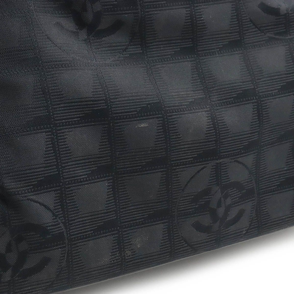 Chanel Chanel Chanel New Travel Line Nylon Leather Tote PM A20457 Canvas Tote Bag A20457 in Good Condition Size ONE SIZE - 8 Thumbnail