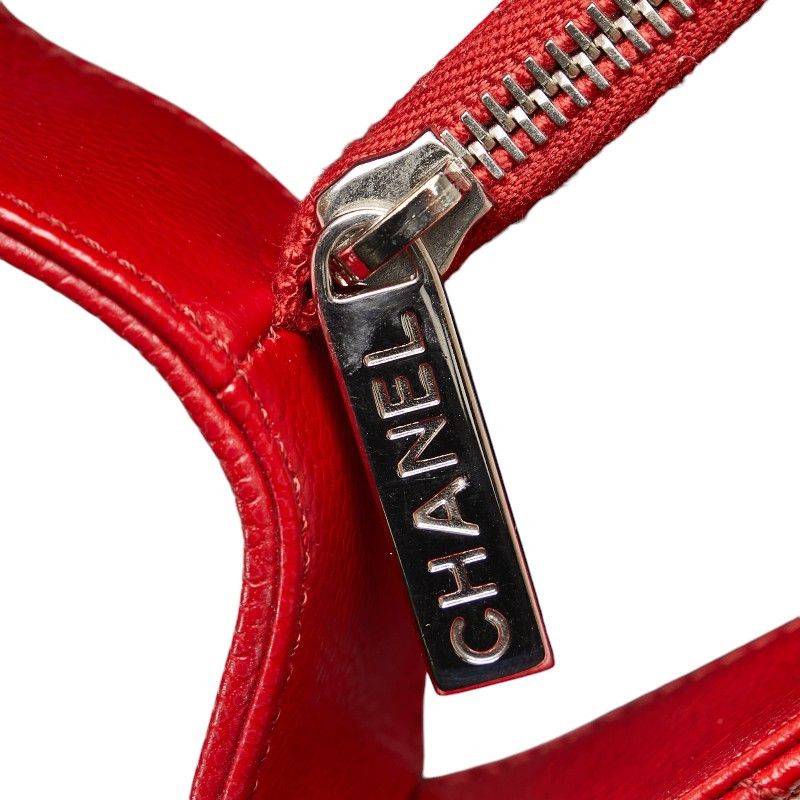 Chanel Chanel Chanel Caviar Skin Matelasse Coco Mark Chain Tote Bag Leather Tote Bag in Very Good Condition Size ONE SIZE - 5 Thumbnail