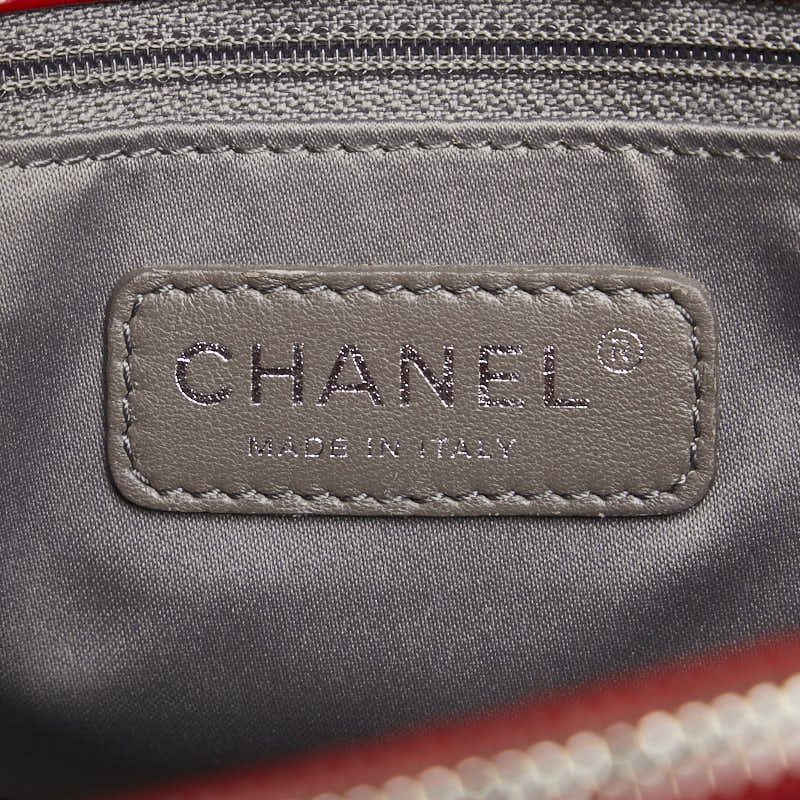 Chanel Chanel Chanel Caviar Skin Matelasse Coco Mark Chain Tote Bag Leather Tote Bag in Very Good Condition Size ONE SIZE - 7 Thumbnail