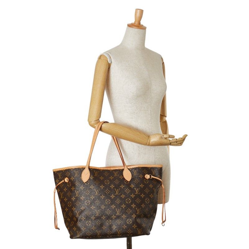 Louis Vuitton Louis Vuitton Louis Vuitton Monogram Neverfull PM Tote Bag M40155 Canvas Tote Bag M40155 in Very Good Condition Size ONE SIZE - 10 Thumbnail