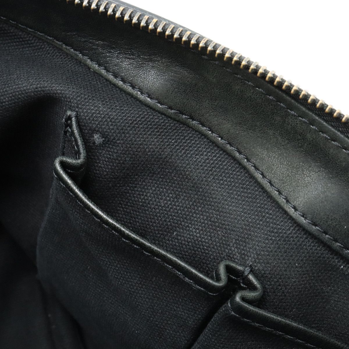 Jimmy Choo Jimmy Choo Jimmy Choo DEREK Leather Clutch Bag Leather Clutch Bag in Very Good Condition Size ONE SIZE - 6 Thumbnail