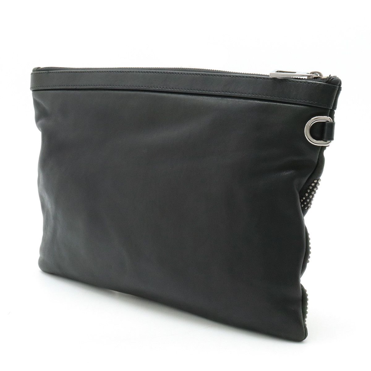Jimmy Choo Jimmy Choo Jimmy Choo DEREK Leather Clutch Bag Leather Clutch Bag in Very Good Condition Size ONE SIZE - 2 Thumbnail