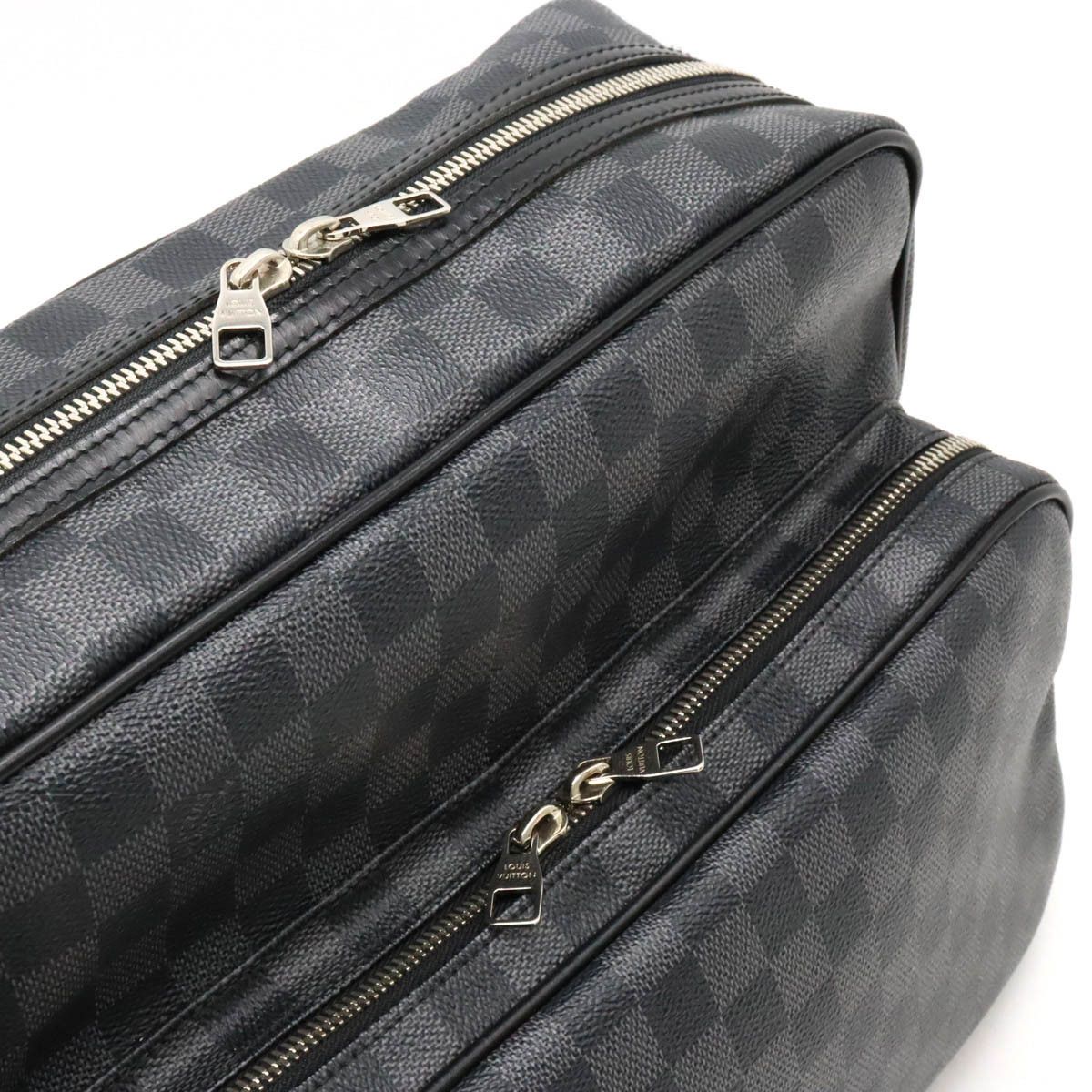 Louis Vuitton Louis Vuitton Louis Vuitton Damier Graphite Io Shoulder Messenger Bag N45252 Canvas Crossbody Bag N45252 in Very Good Condition Size ONE SIZE - 4 Thumbnail