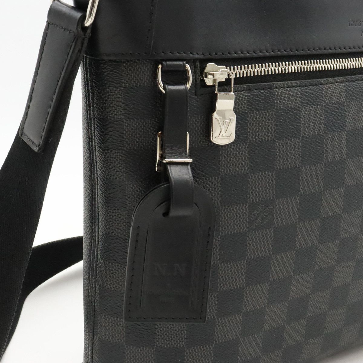 Louis Vuitton Louis Vuitton Louis Vuitton Damier Graphite Mick PM NM Shoulder Bag N40003 Canvas Crossbody Bag N40003 in Very Good Condition Size ONE SIZE - 9 Thumbnail