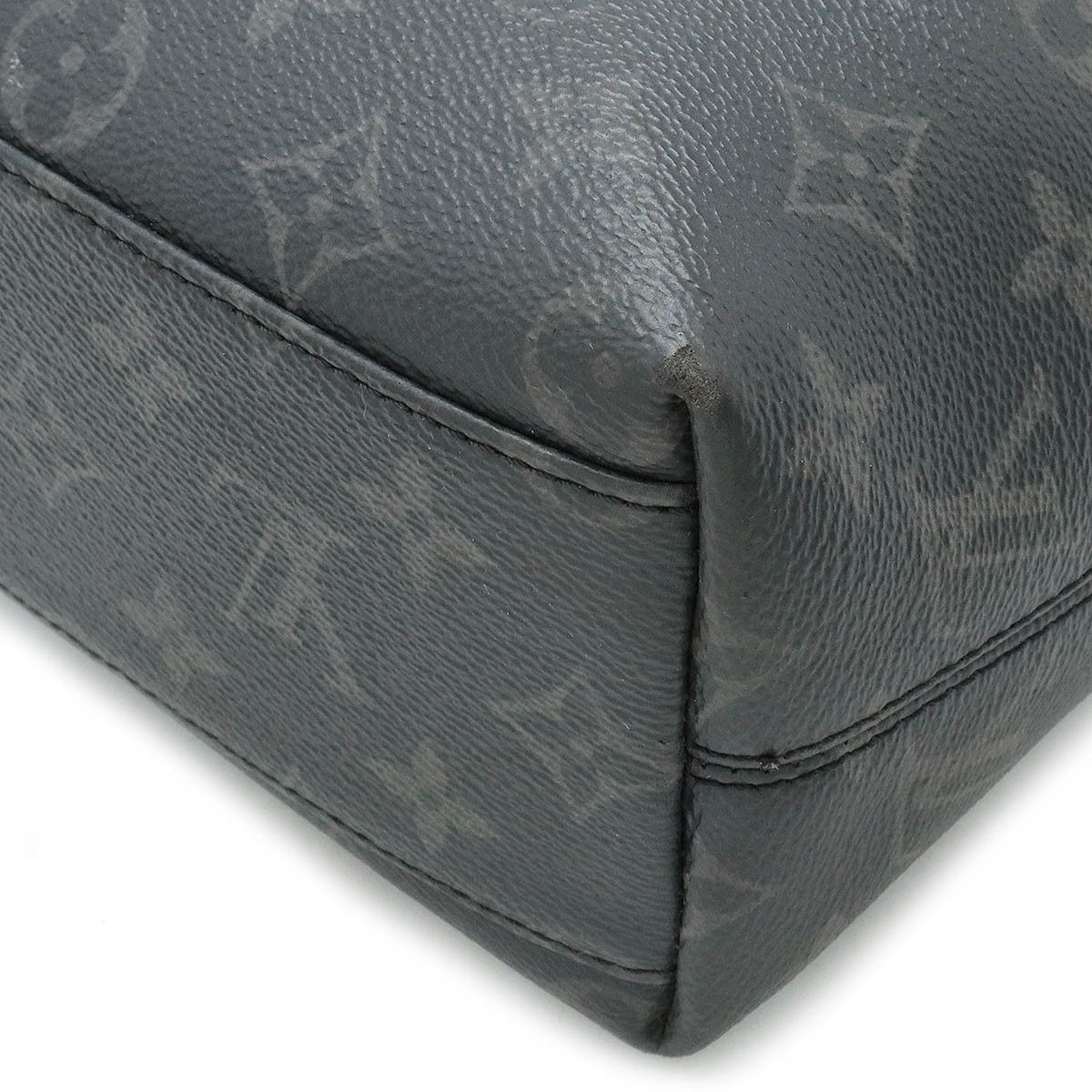 Louis Vuitton Louis Vuitton Louis Vuitton Monogram Eclipse Canvas/Leather Tote Explorer Business Bag Briefcase M40567 Canvas Business Bag M40567 in Good Condition Size ONE SIZE - 3 Thumbnail