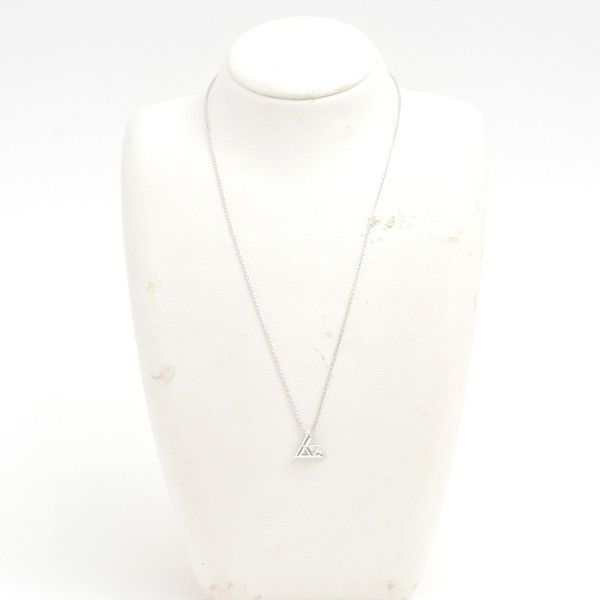Louis Vuitton Louis Vuitton Louis Vuitton White Gold Necklace Q93806 Metal Necklace 75892 in Great Condition Size ONE SIZE - 7 Thumbnail