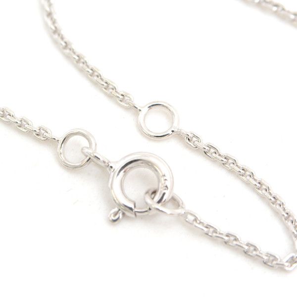 Louis Vuitton Louis Vuitton Louis Vuitton White Gold Necklace Q93806 Metal Necklace 75892 in Great Condition Size ONE SIZE - 5 Thumbnail