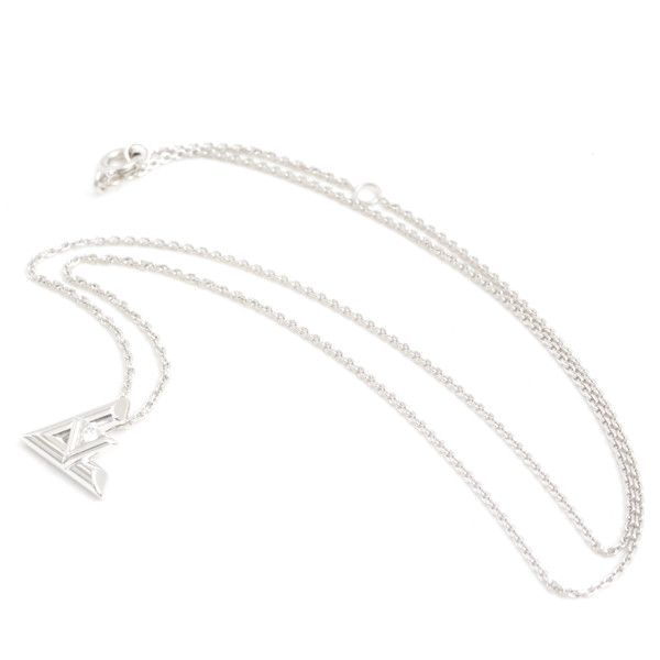 Louis Vuitton Louis Vuitton Louis Vuitton White Gold Necklace Q93806 Metal Necklace 75892 in Great Condition Size ONE SIZE - 2 Thumbnail