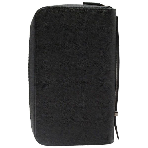 Prada Prada Prada Saffiano Leather Zip-Around Long Wallet 2ML027 Leather Long Wallet 2ML027 in Great Condition Size ONE SIZE - 2 Thumbnail