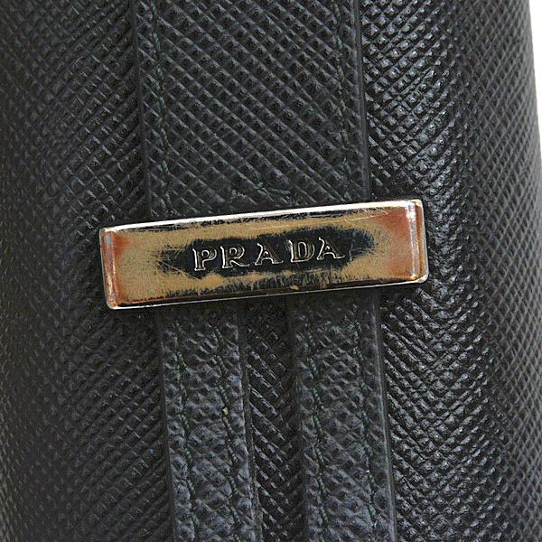 Prada Prada Prada Saffiano Leather Zip-Around Long Wallet 2ML027 Leather Long Wallet 2ML027 in Great Condition Size ONE SIZE - 6 Thumbnail