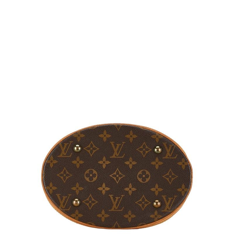 Louis Vuitton Louis Vuitton Louis Vuitton Monogram Petit Bucket PM Tote Bag M42238 Canvas Tote Bag M42238 in Very Good Condition Size ONE SIZE - 4 Thumbnail