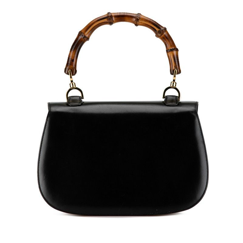 Gucci Gucci Gucci Bamboo Leather Handbag 000 01 0633 Leather Handbag 000 01 0633 in Very Good Condition Size ONE SIZE - 3 Thumbnail