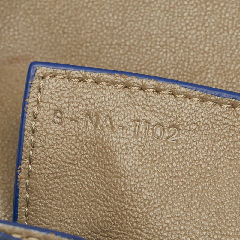 Celine Celine Celine Leather Suede Diamond Clutch Shoulder Bag Leather Shoulder Bag in Very Good Condition Size ONE SIZE - 10 Thumbnail
