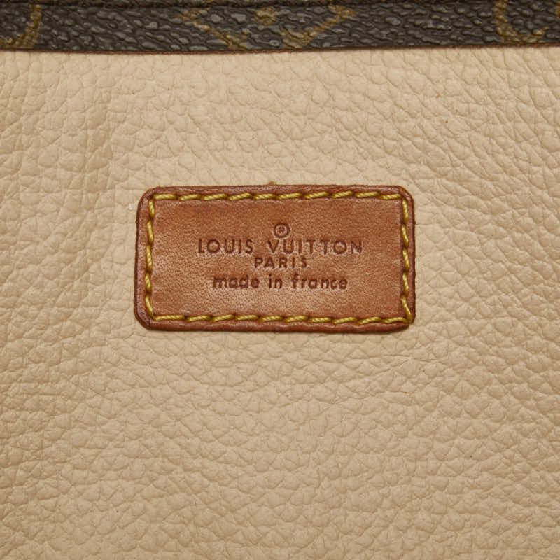 Louis Vuitton Louis Vuitton Louis Vuitton Monogram Sac Plat Handbag Tote M51140 Brown PVC Leather Canvas Tote Bag M51140 in Very Good Condition Size ONE SIZE - 7 Thumbnail