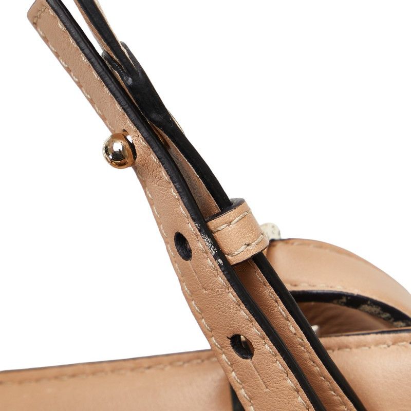 Bvlgari Bvlgari Bvlgari Isabella Rossellini Canvas Leather Handbag 33241 Canvas Handbag 33241 in Very Good Condition Size ONE SIZE - 6 Thumbnail
