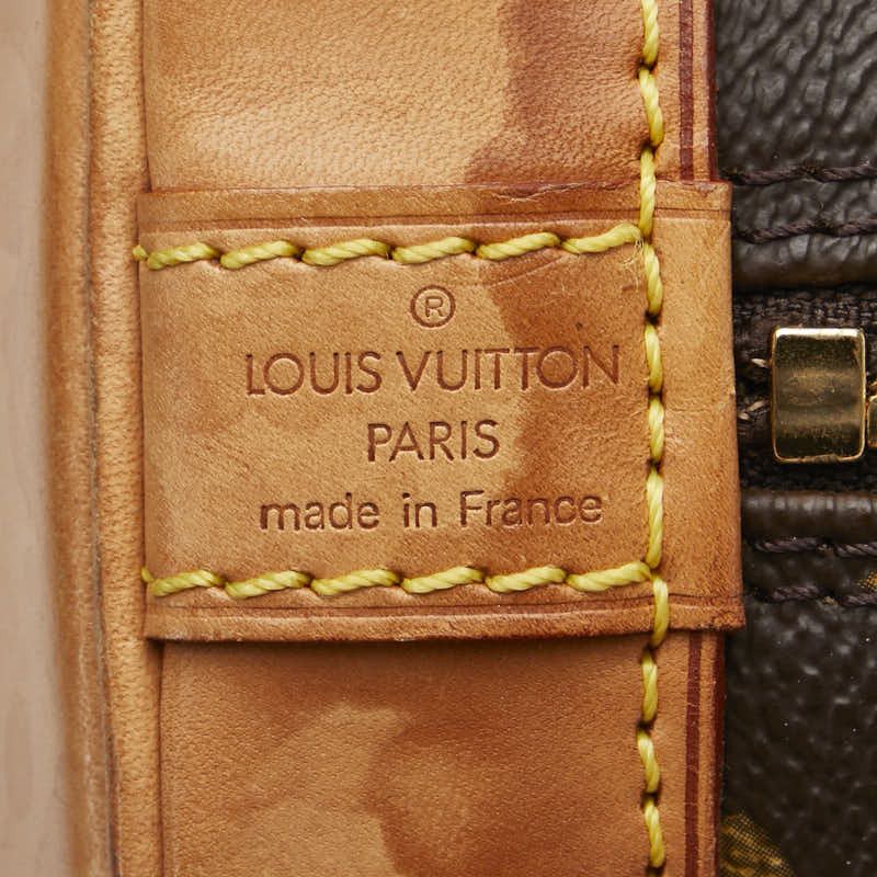Louis Vuitton Louis Vuitton Louis Vuitton Monogram Alma PM Handbag M51130 Brown PVC Leather Canvas Handbag M51130 in Very Good Condition Size ONE SIZE - 7 Thumbnail