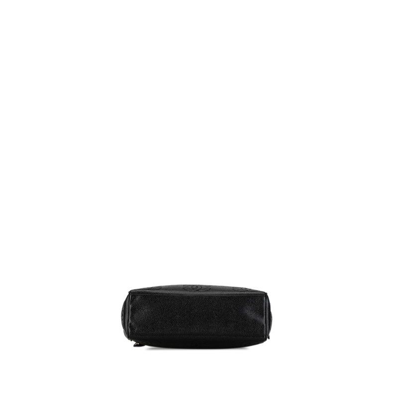 Chanel Chanel Chanel Caviar Skin Coco Mark Chain Shoulder Bag Leather Shoulder Bag in Very Good Condition Size ONE SIZE - 4 Thumbnail