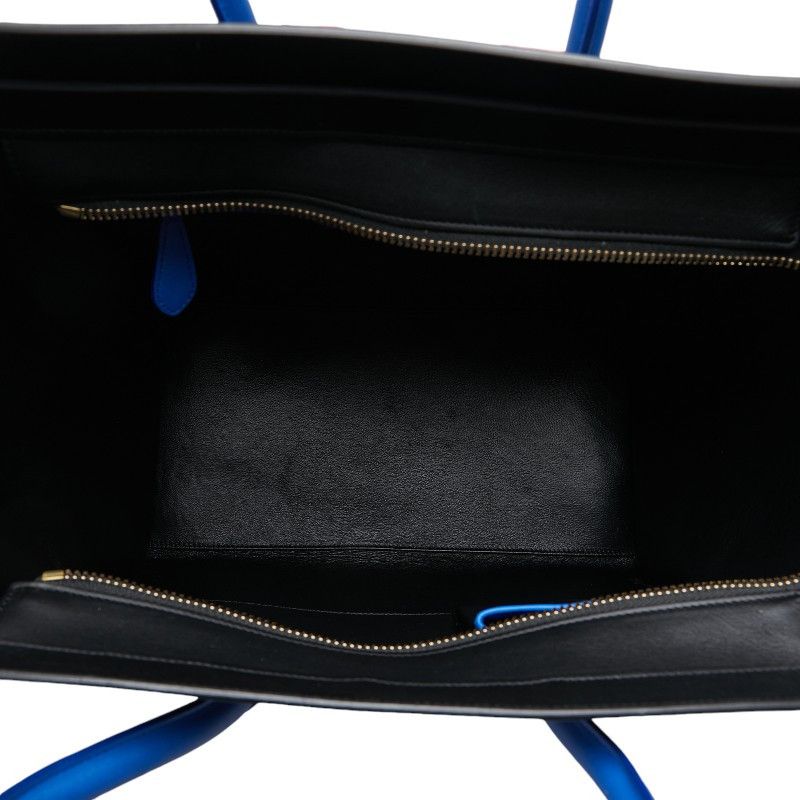 Celine Celine Celine Luggage Mini Shopper Leather Tote Bag Leather Tote Bag in Very Good Condition Size ONE SIZE - 6 Thumbnail