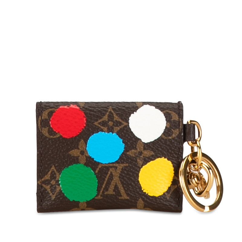 Louis Vuitton Louis Vuitton Louis Vuitton PVC Keyring Kirigami Painted Dot Charm M01209 Canvas Key Holder M01209 in Very Good Condition Size ONE SIZE - 3 Thumbnail