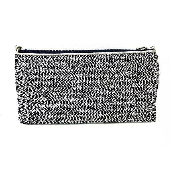 Other Other Anteprima Nylon Lame Knit Leather Shoulder Handbag for Women Canvas Shoulder Bag in Good Condition Size ONE SIZE - 2 Thumbnail