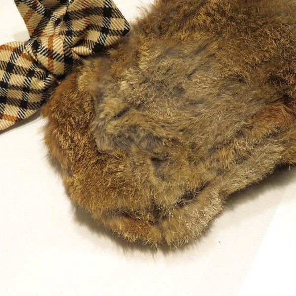 Other Other Daks Fur Leather Handbag for Women Leather Handbag in Good Condition Size ONE SIZE - 4 Thumbnail