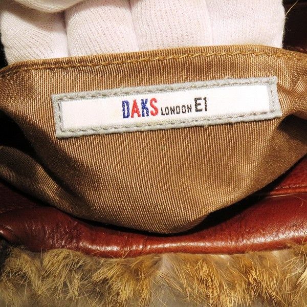 Other Other Daks Fur Leather Handbag for Women Leather Handbag in Good Condition Size ONE SIZE - 5 Thumbnail