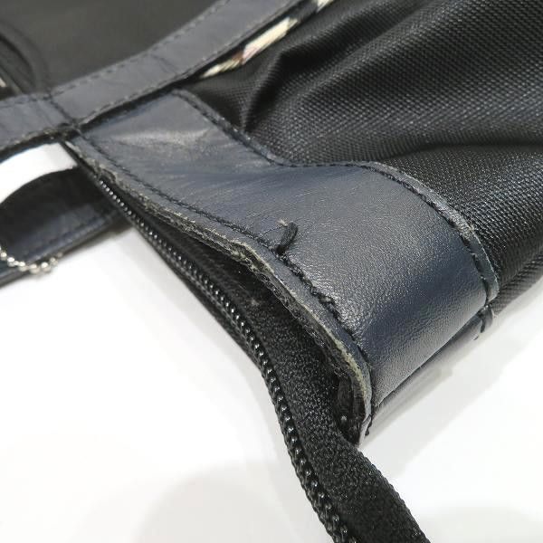 Other Other Daks Nylon Black Handbag for Women Canvas Handbag in Good Condition Size ONE SIZE - 9 Thumbnail