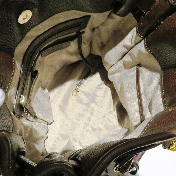 Michael Kors Michael Kors Michael Kors Leather 2WAY Handbag Leather Handbag in Good Condition Size ONE SIZE - 6 Thumbnail