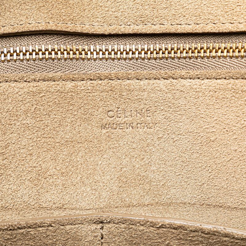 Celine Celine Celine Smooth Leather Ring Small Light Taupe Handbag 176203 Leather Handbag 176203 in Very Good Condition Size ONE SIZE - 9 Thumbnail