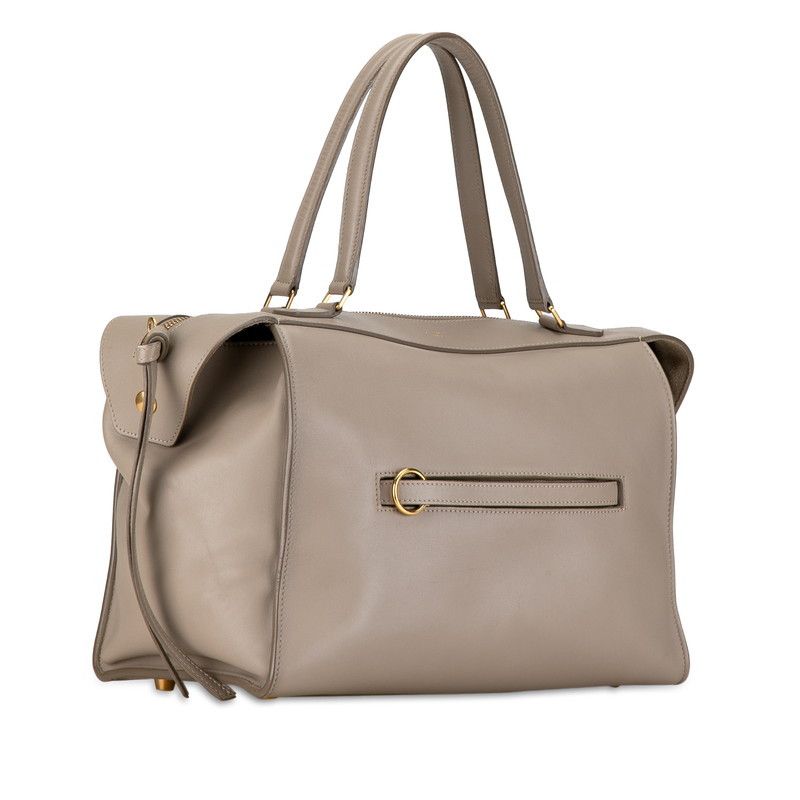 Celine Celine Celine Smooth Leather Ring Small Light Taupe Handbag 176203 Leather Handbag 176203 in Very Good Condition Size ONE SIZE - 2 Thumbnail