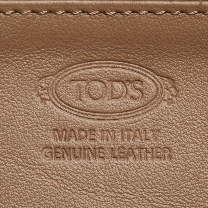 Tod's Tod's Tod's Leather Long Wallet Beige Brown Leather Long Wallet in Very Good Condition Size ONE SIZE - 7 Thumbnail