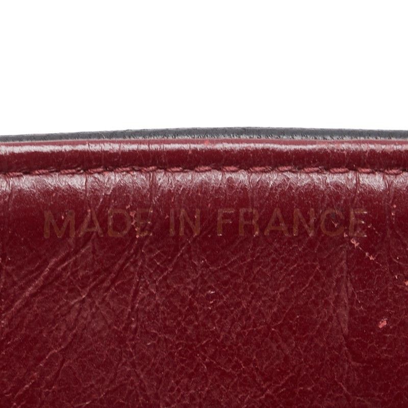 Chanel Chanel Chanel Mademoiselle Coco Mark Double Flap Chain Shoulder Bag Black Lambskin Leather Shoulder Bag in Very Good Condition Size ONE SIZE - 11 Thumbnail