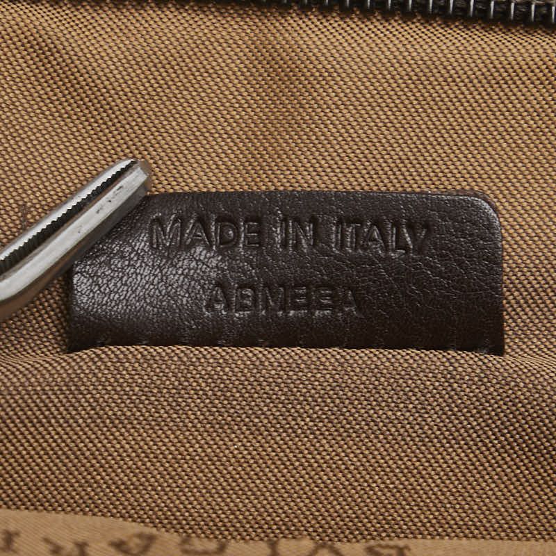 Bvlgari Bvlgari Bvlgari Canvas Leather Logo Mania Shoulder Bag Canvas Crossbody Bag in Very Good Condition Size ONE SIZE - 9 Thumbnail
