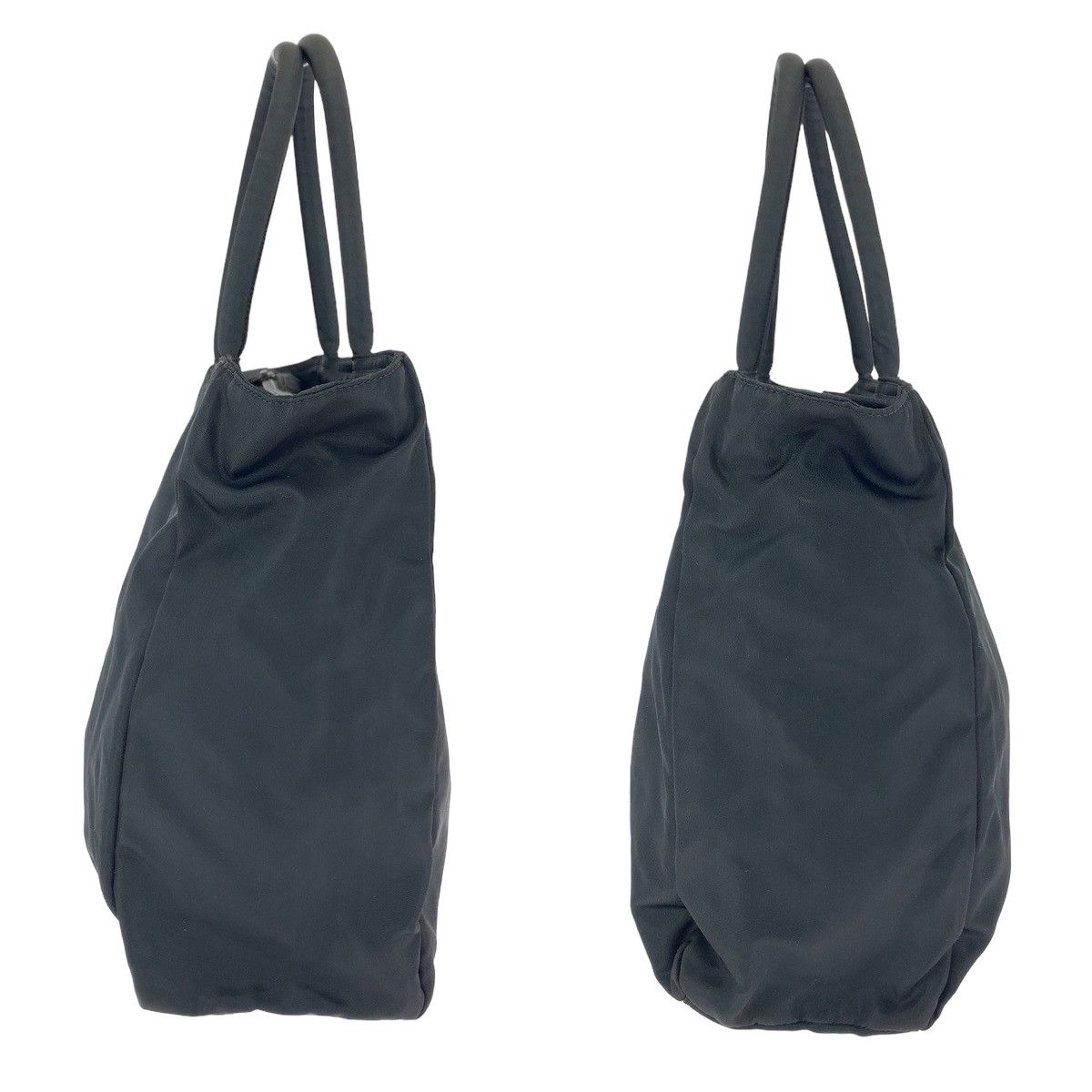 Prada Prada Prada Nylon Tessuto Triangle Logo Plate Tote Bag B7314 Canvas Tote Bag B7314 in Very Good Condition Size ONE SIZE - 8 Thumbnail