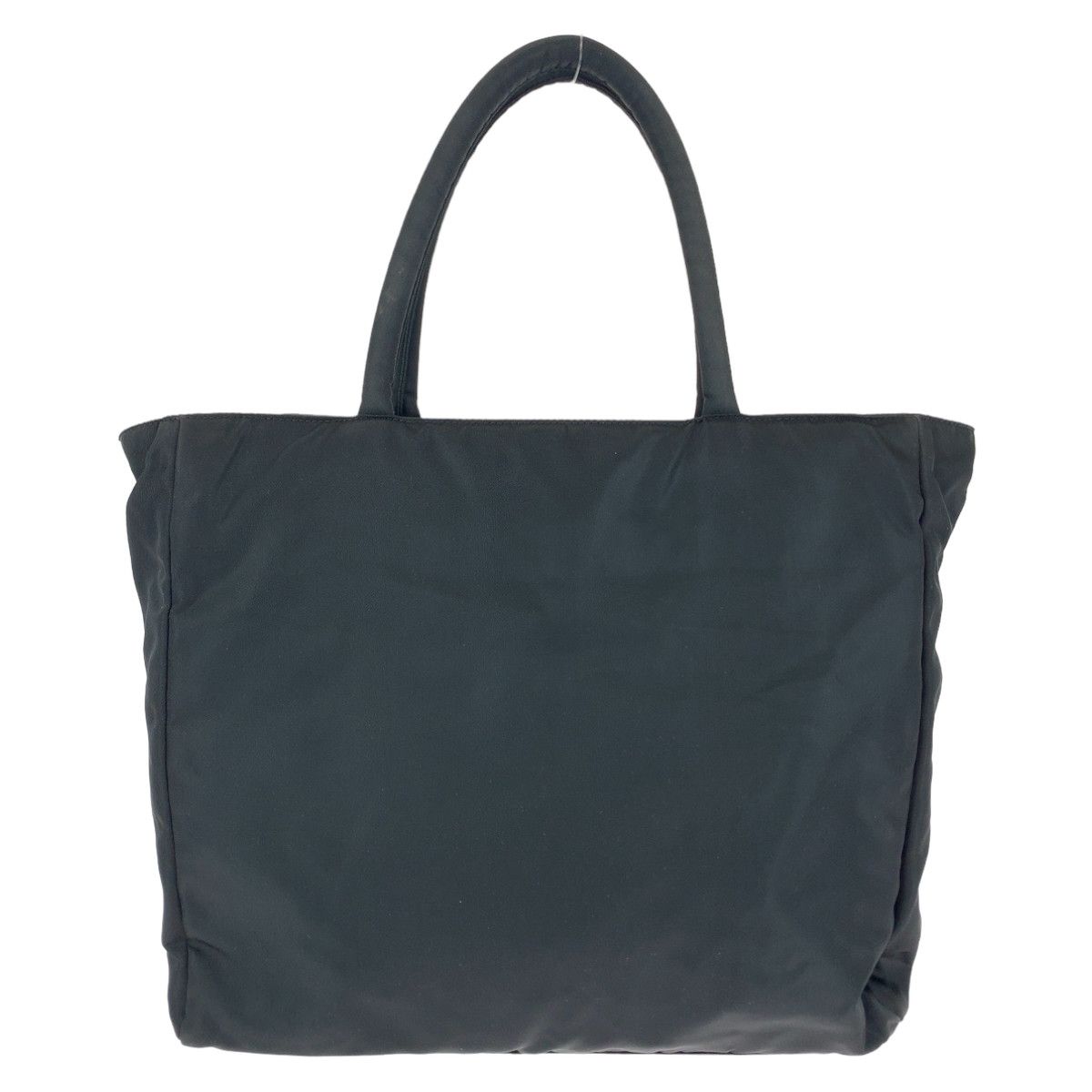 Prada Prada Prada Nylon Tessuto Triangle Logo Plate Tote Bag B7314 Canvas Tote Bag B7314 in Very Good Condition Size ONE SIZE - 2 Thumbnail