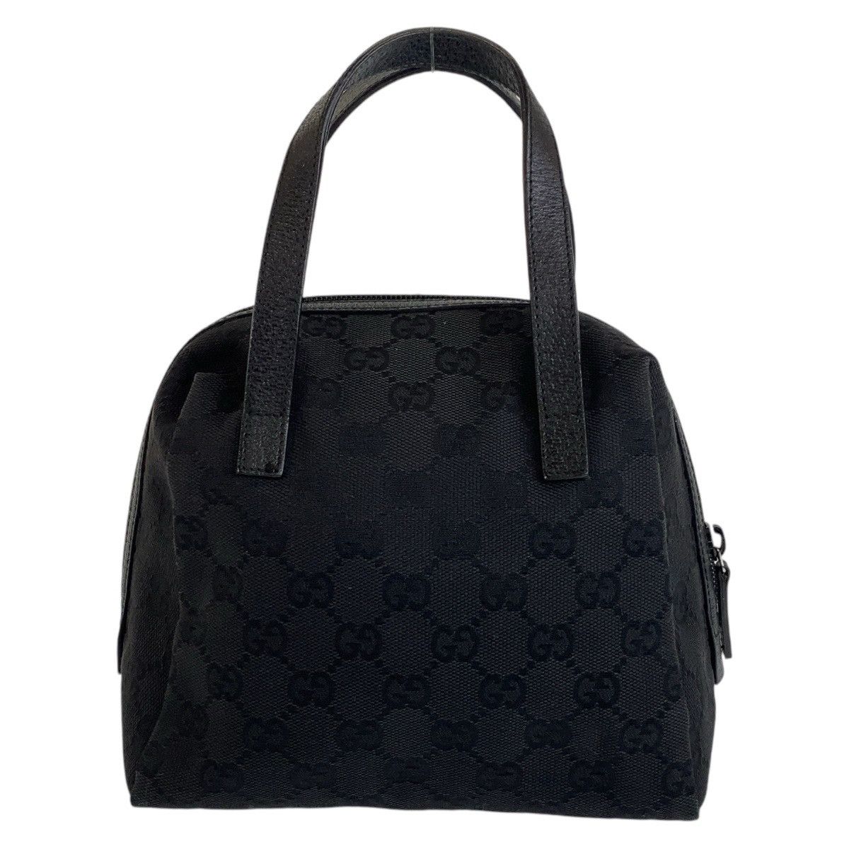 Gucci Gucci Gucci GG Canvas/Leather Handbag Vanity Bag 124542 Canvas Handbag 124542 in Very Good Condition Size ONE SIZE - 2 Thumbnail