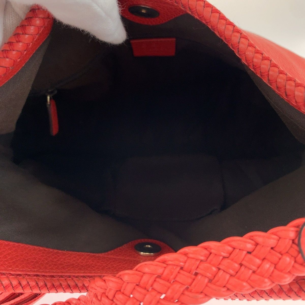 Gucci Gucci Gucci Leather Hobo Fringe Shoulder Bag 336659 Leather Shoulder Bag 336659 in Very Good Condition Size ONE SIZE - 9 Thumbnail