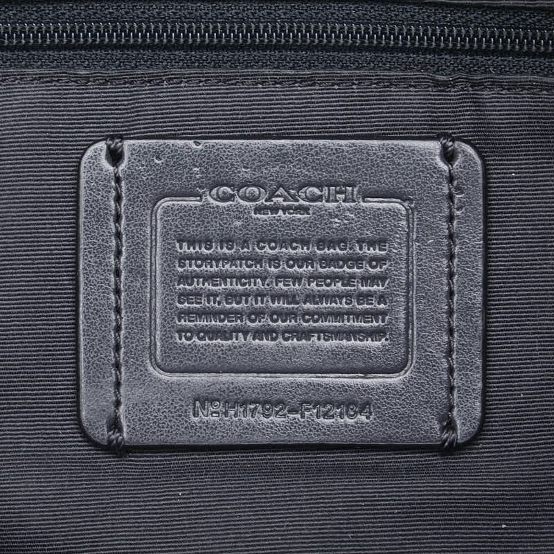 Coach Coach Coach Leather Logo Handbag Tote Bag F12184 Leather Tote Bag F12184 in Very Good Condition Size ONE SIZE - 7 Thumbnail