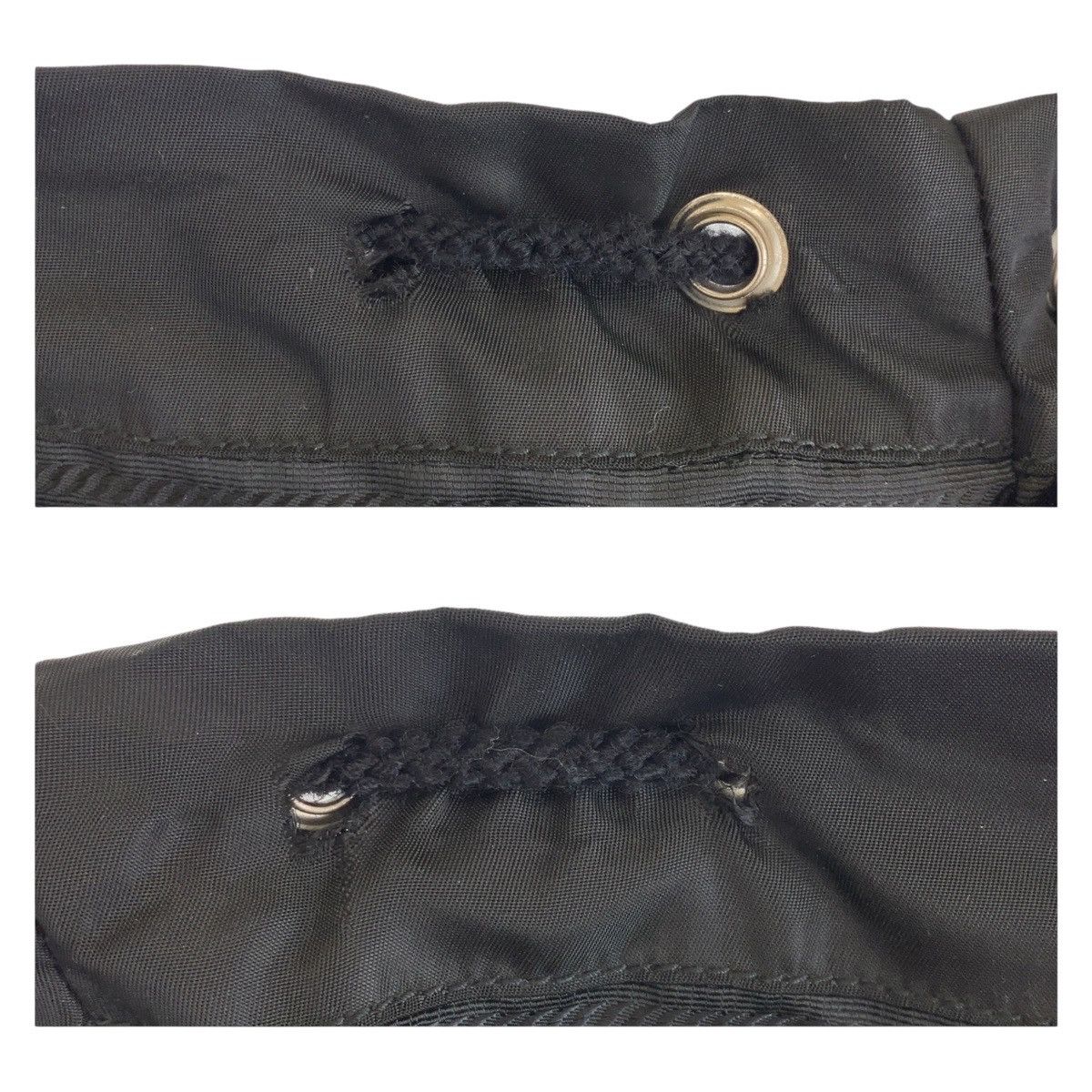 Prada Prada Prada Nylon Tessuto Backpack with Triangle Logo Plate Canvas Backpack 407691 in Very Good Condition Size ONE SIZE - 4 Thumbnail