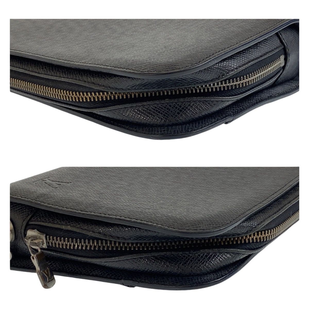 Louis Vuitton Louis Vuitton Louis Vuitton Taiga Baikal Clutch Bag M30182 Leather Clutch Bag M30182 in Very Good Condition Size ONE SIZE - 4 Thumbnail