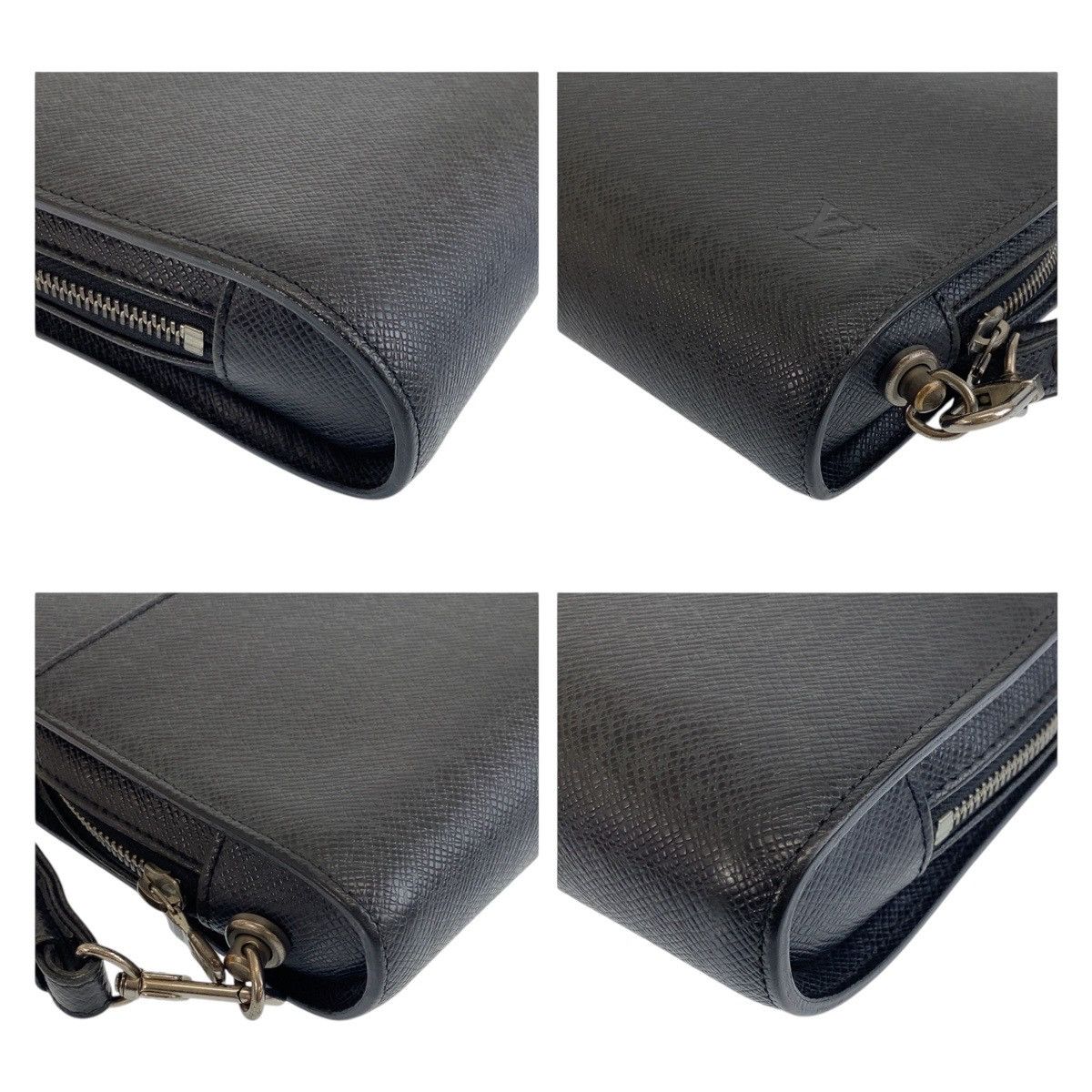 Louis Vuitton Louis Vuitton Louis Vuitton Taiga Baikal Clutch Bag M30182 Leather Clutch Bag M30182 in Very Good Condition Size ONE SIZE - 3 Thumbnail