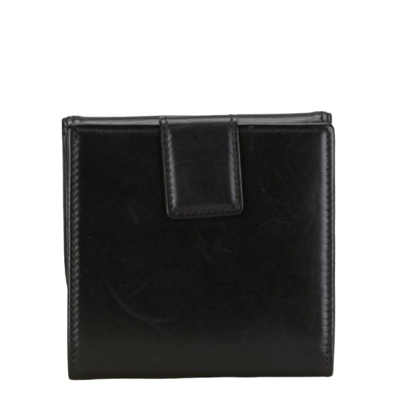 Other Other Dior Leather Logo Tri-Fold Wallet Leather Short Wallet in Very Good Condition Size ONE SIZE - 3 Thumbnail