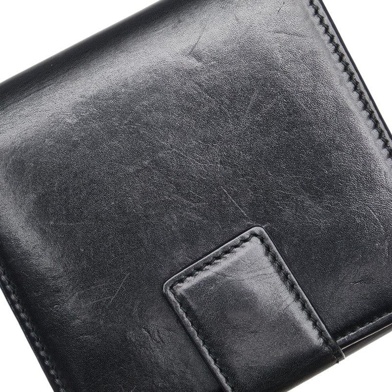 Other Other Dior Leather Logo Tri-Fold Wallet Leather Short Wallet in Very Good Condition Size ONE SIZE - 5 Thumbnail